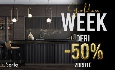 Oferta të arta në Ciao Berto – zbritje deri në 50% për Golden Week