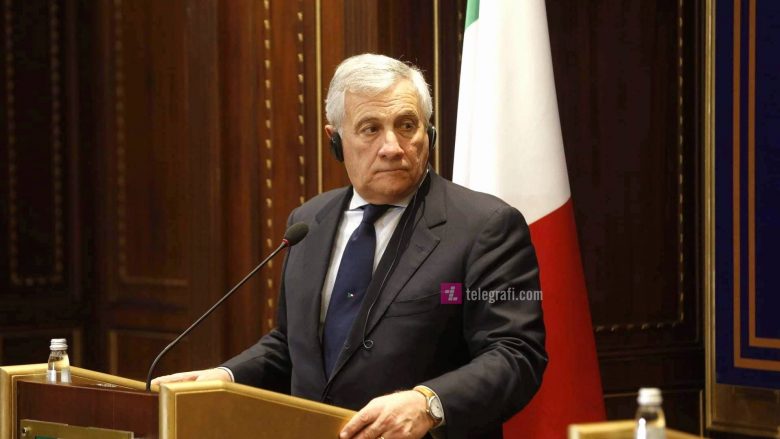 Ministri Tajani: Gjest pozitiv shtyrja e shqiptimit të gjobave për 48 orë nga ana e Kosovës, Italia e gatshme të ndihmojë në gjetjen e një zgjidhje