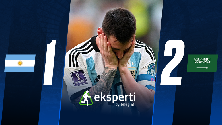 Mund ta besoni apo jo: Pesë lexues e kanë qëlluar rezultatin e ndeshjes Argjentinë-Arabia Saudite në lojën “Eskperti”