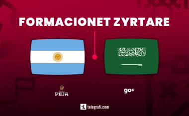 Formacionet zyrtare: Argjentina e nis Kampionatin Botëror me sfidën ndaj Arabisë Saudite
