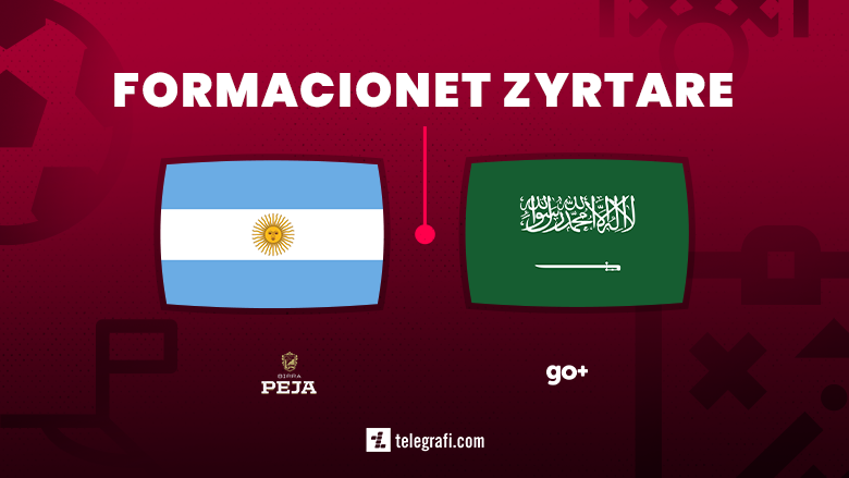 Formacionet zyrtare: Argjentina e nis Kampionatin Botëror me sfidën ndaj Arabisë Saudite