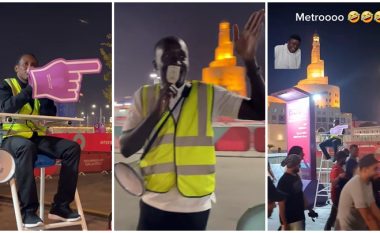“Metro, Metro…”, Katari i tregon turistëve rrugën për metro në një mënyrë primitive, pavarësisht se kanë miliardat, nuk mungojnë talljet