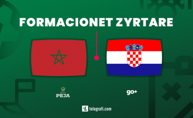 Formacionet zyrtare: Maroku – Kroacia