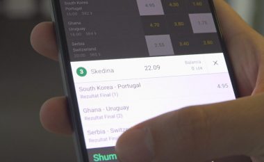 Botërori rikthen bastet sportive, shqiptarët luajnë fshehurazi miliona euro online nga telefoni