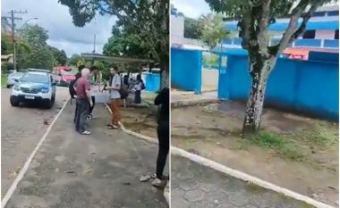 Tre të vdekur dhe të paktën tetë të plagosur pas të shtënave në dy shkolla të Brazilit