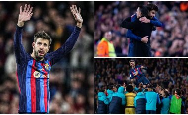 “Nuk është një lamtumirë – këtu kam lindur, këtu do të vdes”, fjalët e Piques në lamtumirën e tij si lojtar i Barcelonës