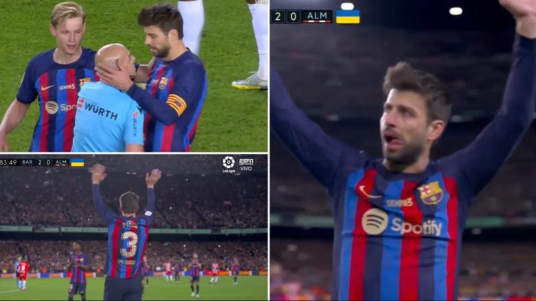 Skena emocionuese në Camp Nou, Pique mes lotësh i jep lamtumirën Barcelonës ndërsa tërhiqet nga futbolli