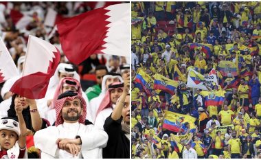 Tifozët mbushin stadiumin, gati për ndeshjen e parë të “Katar 2022”