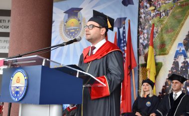 Kushtrim Ahmeti u zgjodh Rektor i ri i Universitetit të Tetovës
