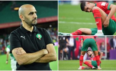 Hakimi dhe Mazraoui me probleme fizike, por përzgjedhësi i Marokut thotë se do të luajnë kundër Belgjikës