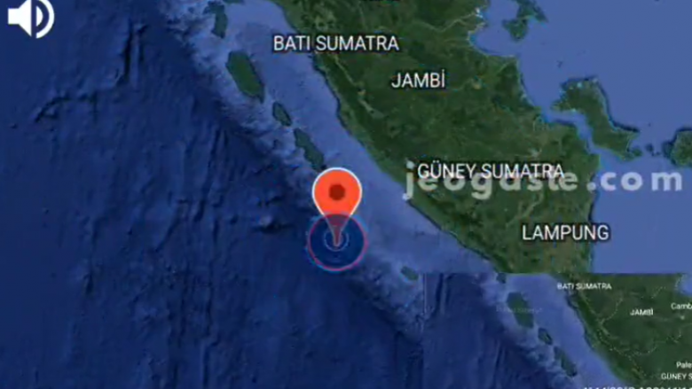 Tërmet i fuqishëm në Indonezi
