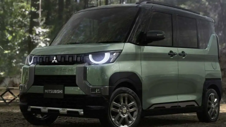 Fotografitë zyrtare të Mitsubishi Delica Mini të vitit 2023 shfaqin veturën e vogël ‘off-road’