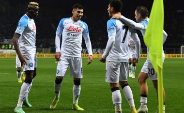 Napoli vazhdon si i pamposhtur në Serie A, triumfon në udhëtim te Atalanta