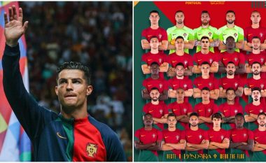 Portugalia publikon listën për Katar 2022, Ronaldo në krye me disa yje të tjerë