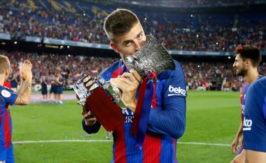 Nga debutimi te rikthimi, trofetë e shumtë dhe imazhet nga fitoret në Bernabeu – Karriera e Piques te Barcelona  