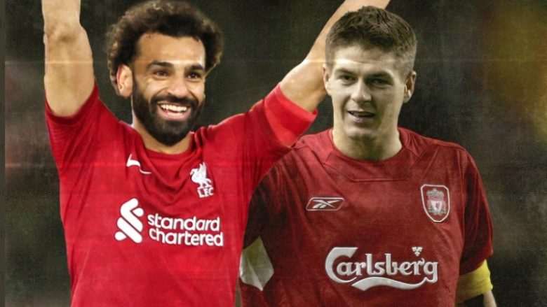 Salah barazoi rekordin e golave ​​të Gerrardit për Liverpoolin në garat evropiane