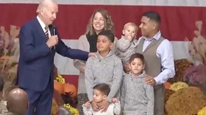 Biden i thotë një djaloshi shko e vidhe një kungull për të shmangur fjalimin e tij