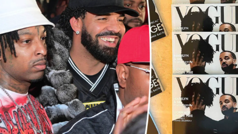 Revista Vogue padit reperët Drake dhe 21 Savage për afro katër milionë euro për shfrytëzimin e imazhit pa leje