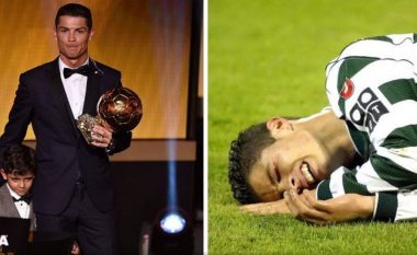 Ronaldo ishte afër të linte futbollin: Bashkëlojtarët e tij talleshin me të, ndërsa ai qante vazhdimisht