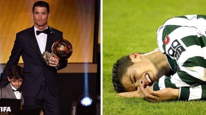 Ronaldo ishte afër të linte futbollin: Bashkëlojtarët e tij talleshin me të, ndërsa ai qante vazhdimisht