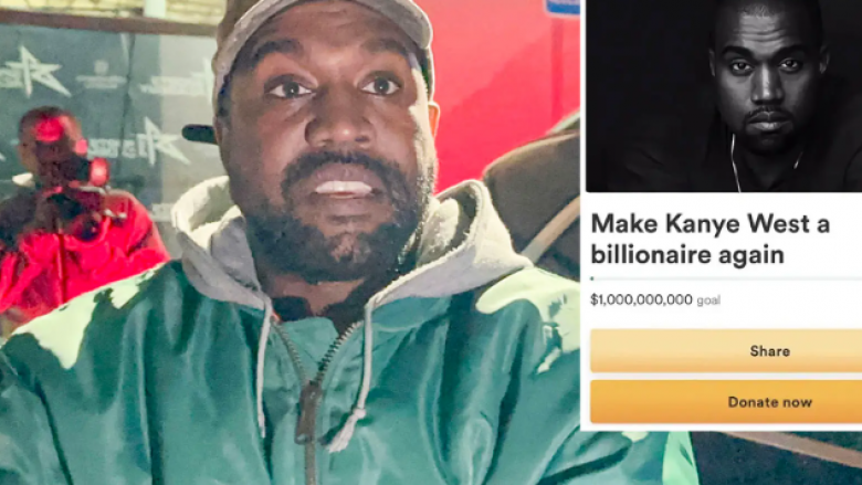 Fansat e Kanye Westit hapin një ‘GoFundMe’ për ta bërë reperin sërish miliarder