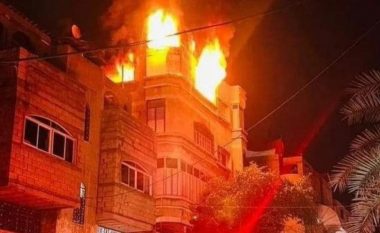 Mbi 20 të vdekur pasi një zjarr shpërtheu në një ndërtesë banimi në Gaza – viktimat nuk janë identifikuar ende pasi janë djegur keq