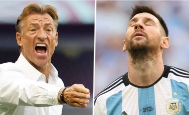 Zbulohen prapaskenat dhe fjalimi i jashtëzakonshëm i trajnerit: Si i motivoi lojtarët arab duke përmendur emrin e Messit për ta përmbysur Argjentinën