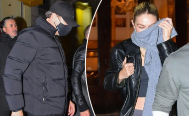 Leonardo DiCaprio dhe Gigi Hadid fotografohen duke u larguar nga i njëjti restorant në New York