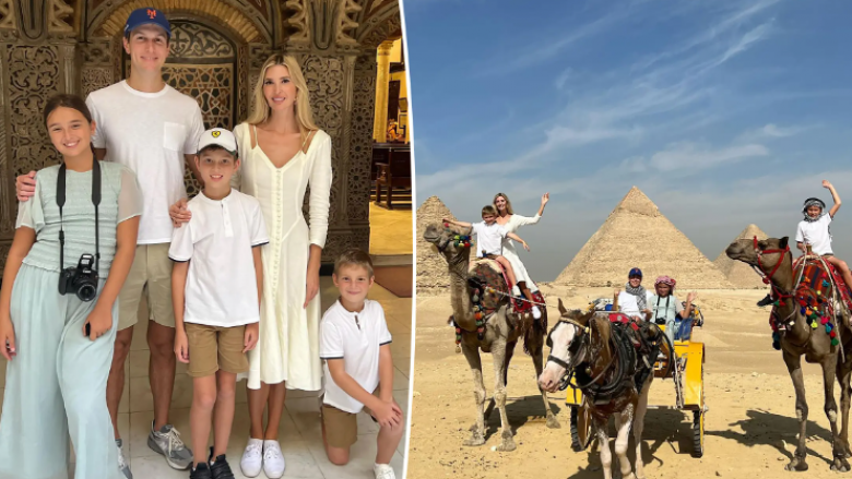 Ivanka Trump shijon pushimet me familje në Egjipt pas largimit nga politika