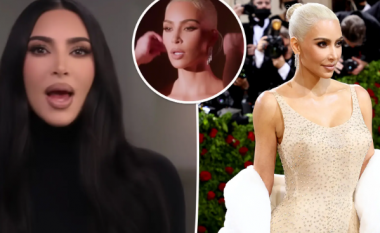 Kim Kardashian rrëfen procesin e vështirë të shndërrimit në Marilyn Monroe për “Met Gala 2022”