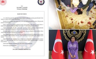 Zbulohet identiteti i gruas që dyshohet se kreu sulmin me bombë në Stamboll – policia turke sjell “rrëfimin e saj”