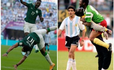 Pesë befasitë tronditëse dhe më të mëdha të Kampionatit Botëror: Argjentinë-Arabi Saudite futet në ketë mes, por nuk është më e madhja