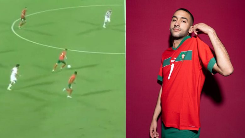 Hakim Ziyech në top formë para Botërorit, shënon një gol të jashtëzakonshëm nga më shumë se 50 metra distancë 