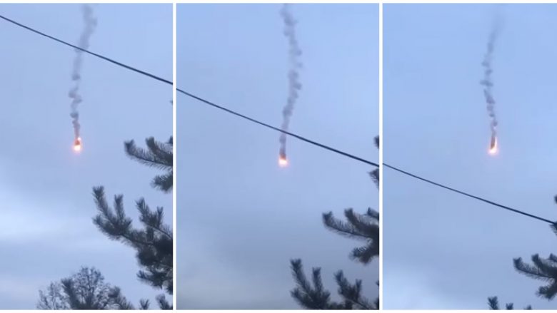 Me sistemin raketor NASAMS, ukrainasit rrëzojnë edhe një aeroplan të rusëve – publikohen pamjet
