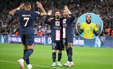 Dani Alves: Mbappe ende nuk e ka kuptuar se Messi dhe Neymar janë yje më të mëdhenj se ai