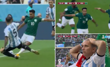 Komentatori arab nuk mund të përmbahej kur Arabia Saudite shënoi golin e fitores ndaj Argjentinës
