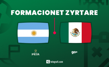Argjentinë – Meksikë, formacionet zyrtare – Scaloni me disa ndryshime