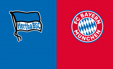 Formacionet zyrtare: Bayerni synon pikët e plota në udhëtimin te Hertha Berlini