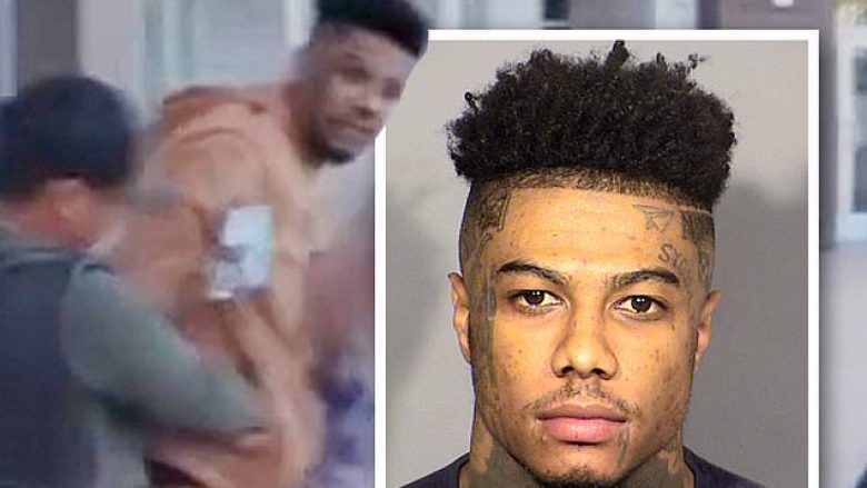 Publikohen pamje nga momenti i arrestimit të reperit Blueface në Las Vegas për të shtëna me armë