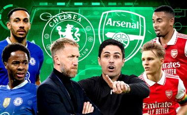 Chelsea – Arsenal: Statistika, analizë, formacionet e mundshme dhe parashikim