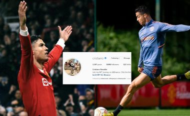 Cristiano Ronaldo bëhet personi i parë që arrin 500 milionë ndjekës në Instagram