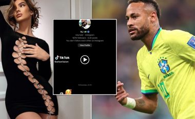 Arbenita Ismajli publikon mesazhin që Neymari ia ka dërguar në Instagram