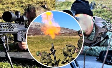 Ushtria e Kosovës dhe ajo e Shqipërisë shkëmbejnë eksperiencat gjatë trajnimit një mujor