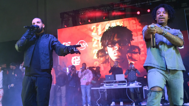 Drake dhe 21 Savage lansojnë albumin e përbashkët “Her Loss”