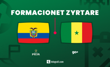Formacionet zyrtare: Ekuador – Senegal, përballje direkte për kalimin e grupit