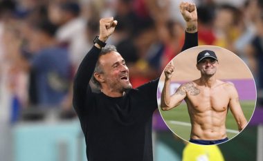 Trajneri i Spanjës, Luis Enrique mahnit me fizikun e tij në moshën 52 vjeçare