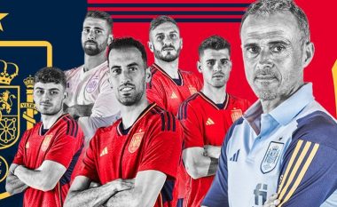 Luis Enrique zbulon listën e Spanjës me lojtarët e ftuar për Kupën e Botës, mungojnë tre yjet e mëdhenj