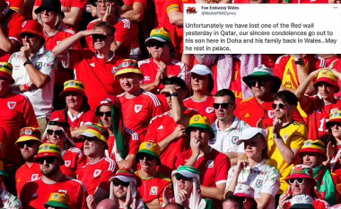 Moment pikëllues në Kampionatin Botëror: Vdes një tifoz i Uellsit