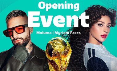 Konfirmon FIFA: Maluma dhe Myriam Fares do të performojnë në hapjen e Kampionatit Botëror në Katar
