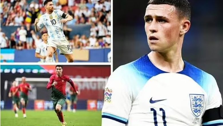 Foden: Anglia nuk e ka parë akoma më të mirën nga unë, dua të bëhem si Messi dhe Ronaldo